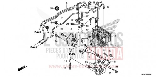 MODULATORE ABS CB1000RAF di 2015